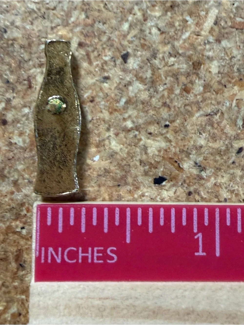 Vintage Miniature Coca-Cola Coke Bottle Gold Tone Lapel Pin Coke Collectible